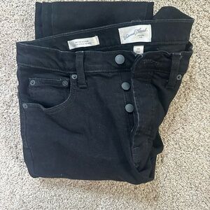 Black 80’s Slim Button-Fly Jeans from Target